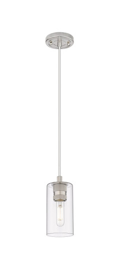 Downtown Urban One Light Pendant in Satin Nickel (405|434-1P-SN-G434-7CL)