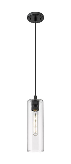 Downtown Urban LED Pendant in Matte Black (405|434-1P-BK-G434-12CL)