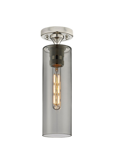 Downtown Urban One Light Flush Mount in Polished Nickel (405|434-1F-PN-G434-12SM)