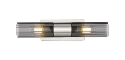 Downtown Urban Two Light Bath Vanity in Satin Nickel (405|429-2WL-SN-G429-8SM)