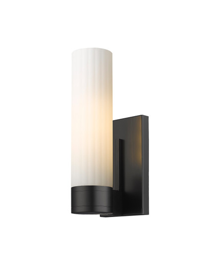 Downtown Urban One Light Wall Sconce in Matte Black (405|429-1W-BK-G429-11WH)