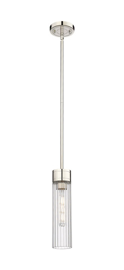 Downtown Urban One Light Pendant in Polished Nickel (405|429-1S-PN-G429-11CL)
