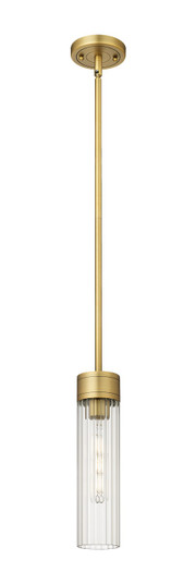 Downtown Urban One Light Pendant in Brushed Brass (405|429-1S-BB-G429-11CL)