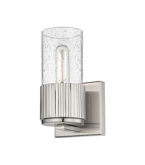 Downtown Urban One Light Wall Sconce in Satin Nickel (405|428-1W-SN-G428-7SDY)