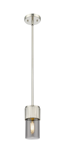 Downtown Urban One Light Pendant in Satin Nickel (405|428-1S-SN-G428-7SM)