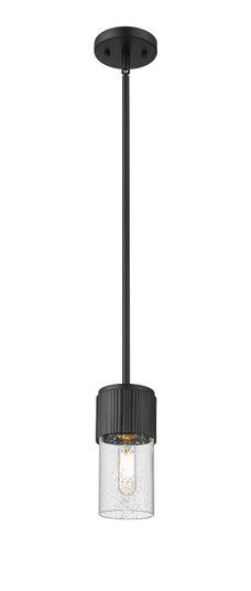 Downtown Urban One Light Pendant in Matte Black (405|428-1S-BK-G428-7SDY)
