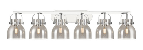 Downtown Urban Six Light Bath Vanity in Polished Chrome (405|423-6W-PC-G412-6SM)