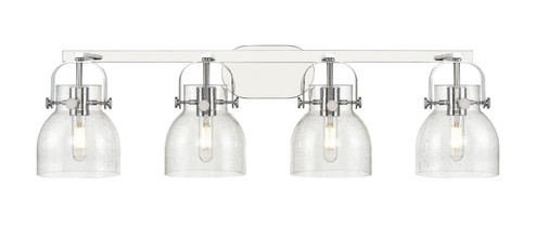 Downtown Urban Four Light Bath Vanity in Polished Chrome (405|423-4W-PC-G412-6SDY)