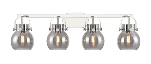 Downtown Urban Four Light Bath Vanity in Polished Chrome (405|423-4W-PC-G410-6SM)