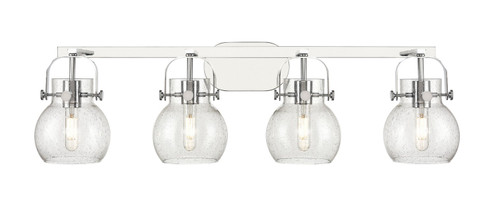Downtown Urban Four Light Bath Vanity in Polished Chrome (405|423-4W-PC-G410-6SDY)