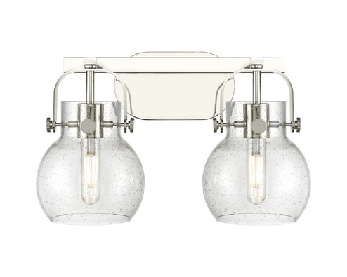 Downtown Urban Two Light Bath Vanity in Polished Nickel (405|423-2W-PN-G410-6SDY)
