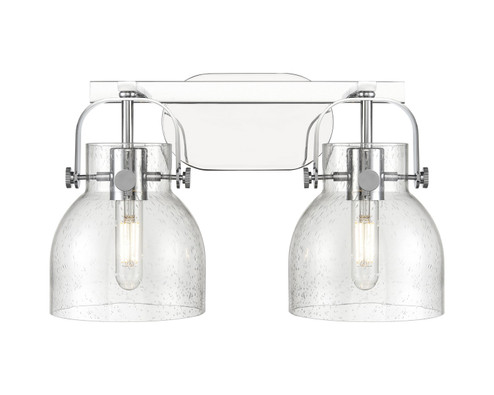 Downtown Urban Two Light Bath Vanity in Polished Chrome (405|423-2W-PC-G412-6SDY)
