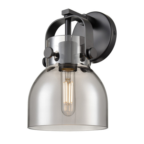Downtown Urban One Light Wall Sconce in Matte Black (405|423-1W-BK-G412-6SM)