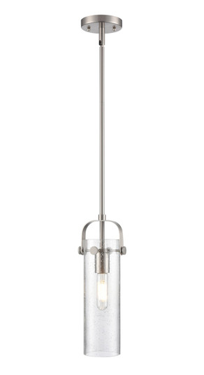 Downtown Urban One Light Pendant in Satin Nickel (405|423-1S-SN-G423-12SDY)