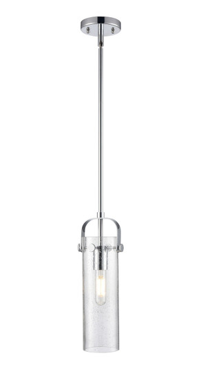 Downtown Urban One Light Pendant in Polished Chrome (405|423-1S-PC-G423-12SDY)