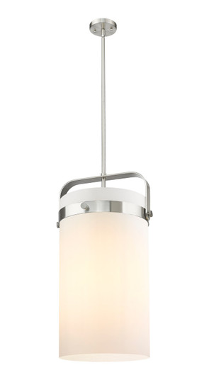 Downtown Urban Four Light Pendant in Brushed Brass (405|413-4SL-BB-G413-4S-12CL)