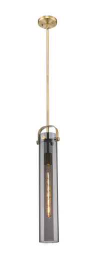 Downtown Urban One Light Pendant in Brushed Brass (405|413-1SS-BB-G413-1S-4SM)