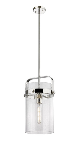 Downtown Urban LED Pendant in Polished Nickel (405|413-1SM-PN-G413-1S-8SDY)