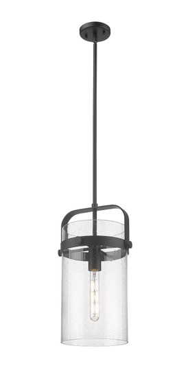 Downtown Urban LED Pendant in Matte Black (405|413-1SM-BK-G413-1S-8SDY)