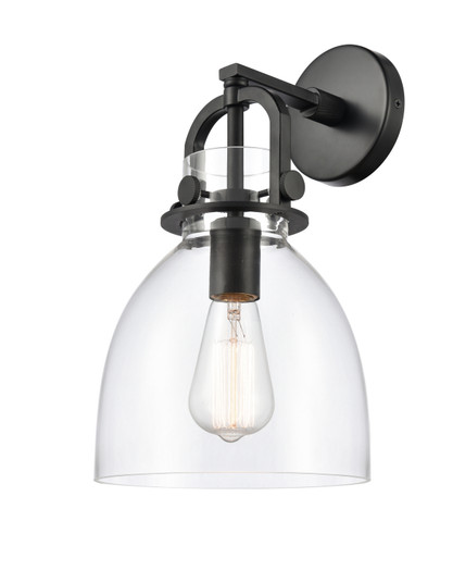 Downtown Urban One Light Wall Sconce in Matte Black (405|412-1W-BK-8CL)