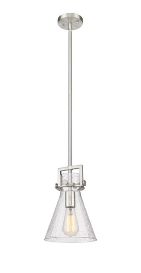 Downtown Urban One Light Mini Pendant in Satin Nickel (405|411-1SS-SN-G411-8SDY)