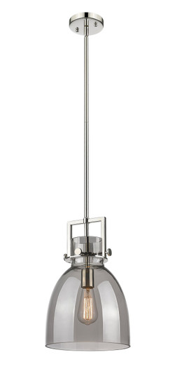 Downtown Urban One Light Pendant in Polished Nickel (405|411-1SM-PN-G412-10SM)