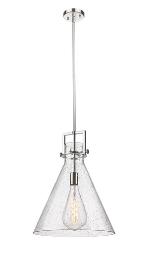 Downtown Urban One Light Pendant in Polished Nickel (405|411-1SL-PN-G411-16SDY)