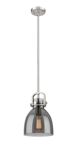 Downtown Urban One Light Mini Pendant in Satin Nickel (405|410-1SS-SN-G412-8SM)