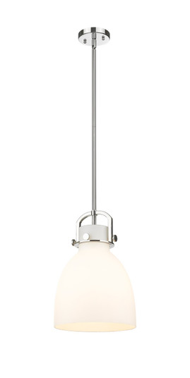 Downtown Urban One Light Mini Pendant in Polished Nickel (405|410-1SM-PN-G412-10WH)