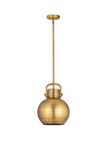 Downtown Urban One Light Mini Pendant in Brushed Brass (405|410-1SM-BB-M410-10BB)
