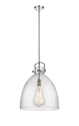 Downtown Urban One Light Pendant in Polished Nickel (405|410-1SL-PN-G412-16SDY)