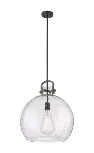 Downtown Urban One Light Pendant in Matte Black (405|410-1SL-BK-G410-18SDY) Downtown Urban One Light Pendant in Matte Black (405|410-1SL-BK-G410-18SDY)