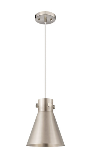 Downtown Urban One Light Pendant in Satin Nickel (405|410-1PS-SN-M411-8SN) Downtown Urban One Light Pendant in Satin Nickel (405|410-1PS-SN-M411-8SN)