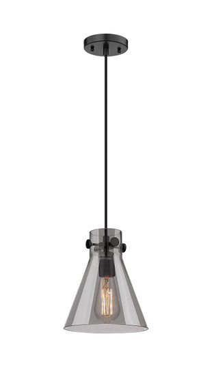 Downtown Urban One Light Pendant in Matte Black (405|410-1PS-BK-G411-8SM) Downtown Urban One Light Pendant in Matte Black (405|410-1PS-BK-G411-8SM)
