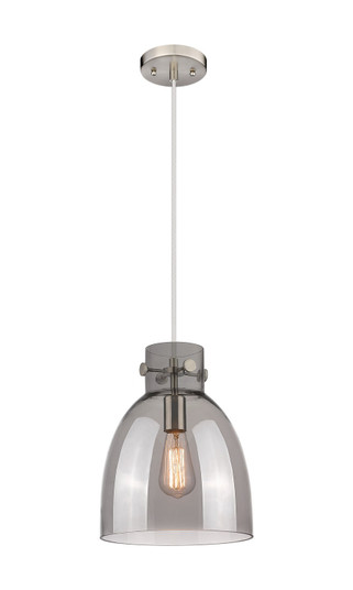 Downtown Urban One Light Pendant in Satin Nickel (405|410-1PM-SN-G412-10SM)
