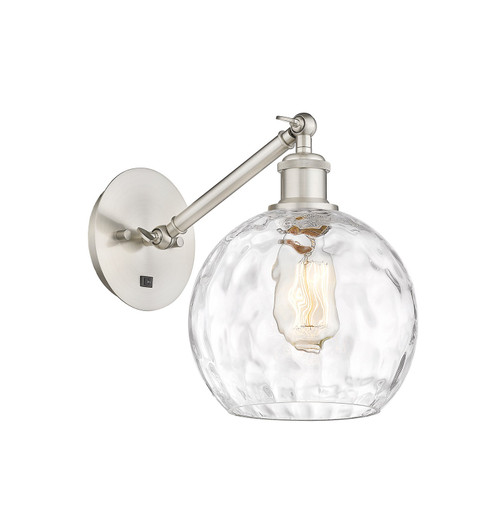 Ballston One Light Wall Sconce in Brushed Satin Nickel (405|317-1W-SN-G1215-8)