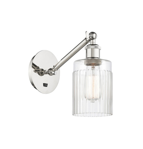 Ballston One Light Wall Sconce in Polished Nickel (405|317-1W-PN-G342)