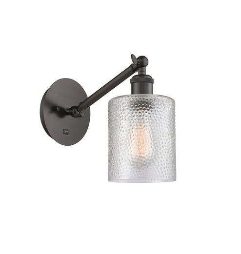 Ballston One Light Wall Sconce in Oil Rubbed Bronze (405|317-1W-OB-G112)