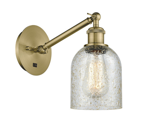 Ballston One Light Wall Sconce in Antique Brass (405|317-1W-AB-G259)