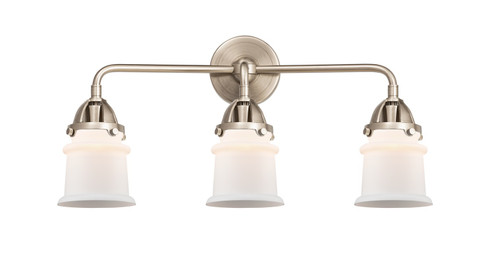 Nouveau 2 Three Light Bath Vanity in Brushed Satin Nickel (405|288-3W-SN-G181S)