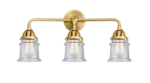 Nouveau 2 Three Light Bath Vanity in Satin Gold (405|288-3W-SG-G184S)