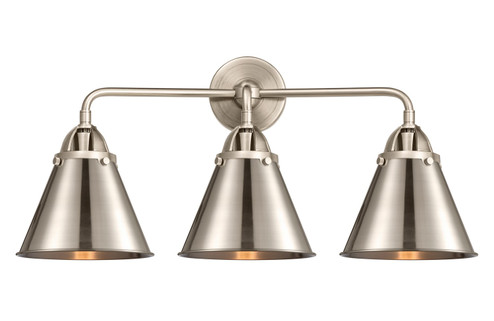 Nouveau 2 LED Bath Vanity in Polished Nickel (405|288-3W-PN-M13-BK-LED)