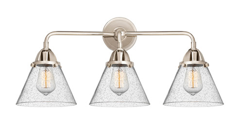 Nouveau 2 LED Bath Vanity in Polished Nickel (405|288-3W-PN-G44-LED)