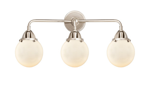 Nouveau 2 LED Bath Vanity in Polished Nickel (405|288-3W-PN-G201-6-LED)