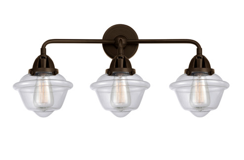 Nouveau 2 Three Light Bath Vanity in Oil Rubbed Bronze (405|288-3W-OB-G532)