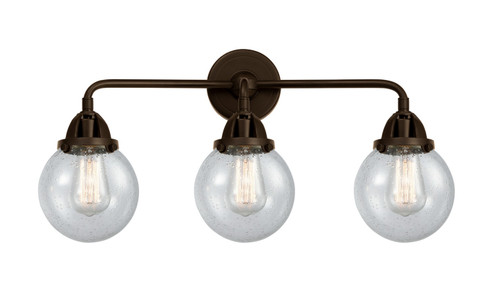 Nouveau 2 LED Bath Vanity in Oil Rubbed Bronze (405|288-3W-OB-G204-6-LED)