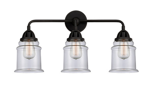 Nouveau 2 LED Bath Vanity in Matte Black (405|288-3W-BK-G182-LED)