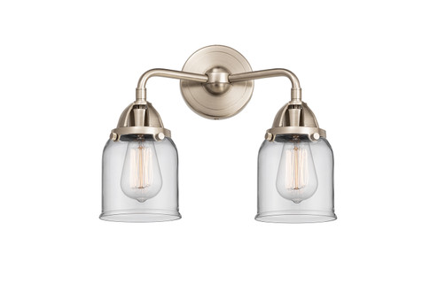 Nouveau 2 Two Light Bath Vanity in Brushed Satin Nickel (405|288-2W-SN-G52)
