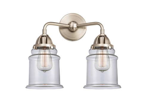 Nouveau 2 LED Bath Vanity in Brushed Satin Nickel (405|288-2W-SN-G182-LED)