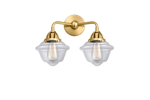 Nouveau 2 LED Bath Vanity in Satin Gold (405|288-2W-SG-G532-LED)